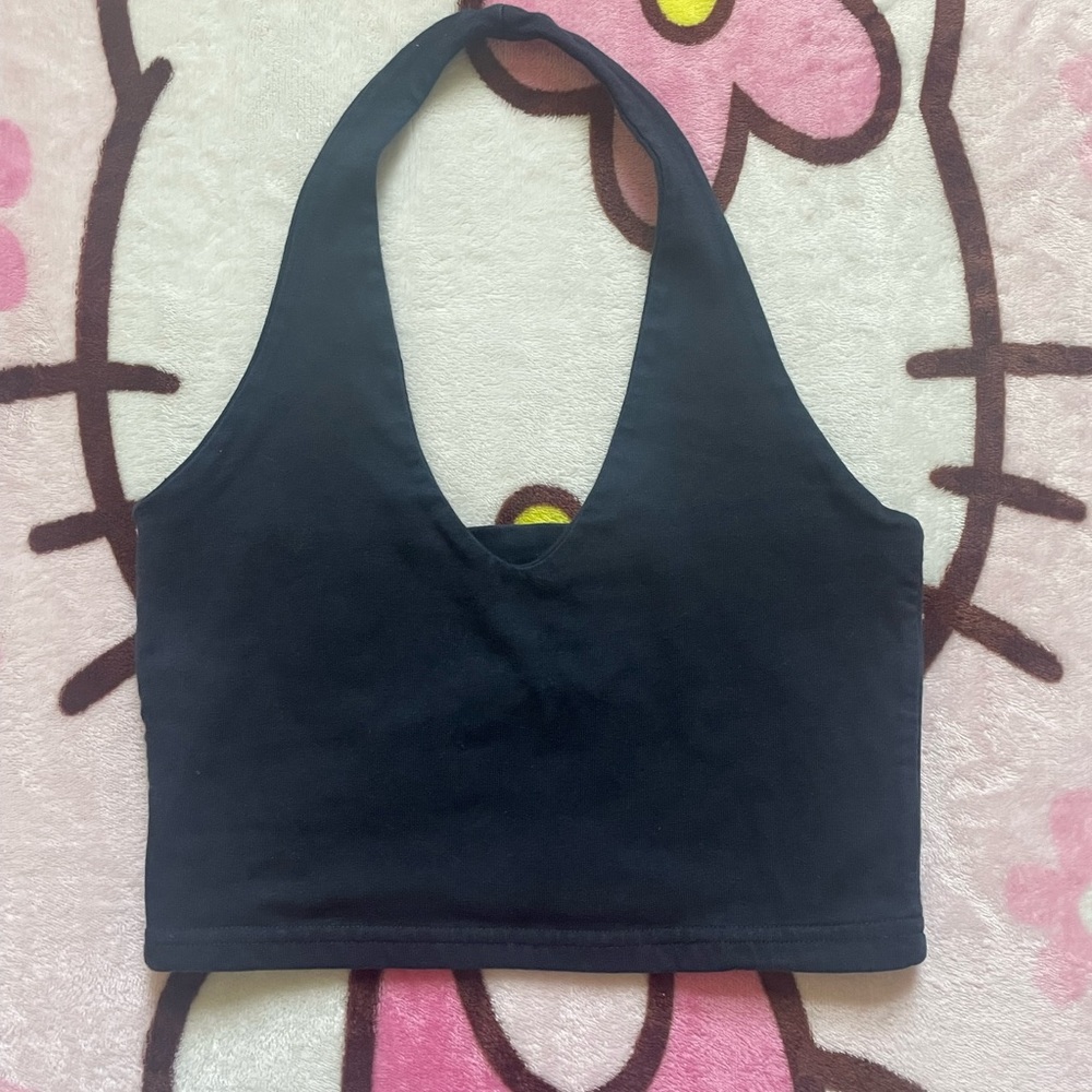 ❌SOLD Brandy Melville Halter top Navy Blue